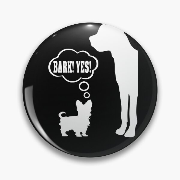 Item preview, Bark! YES! morkie thoughts designed and sold by HappyMorkie.