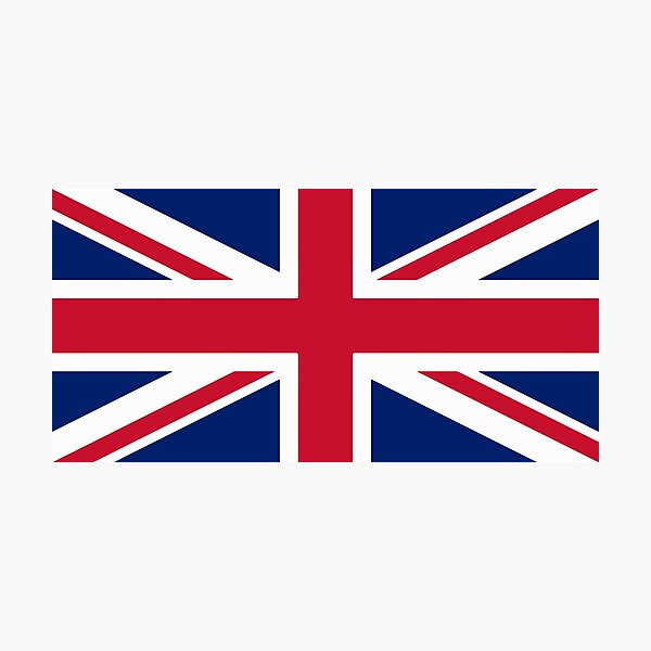 Artikel-Vorschau von  Tragen Sie Ihren britischen Bulldogge-Geist mit diesem klassischen Union Jack-Flaggendesign. Zeigen Sie Ihre patriotischen Farben für Großbritannien und die britischen Inseln mit dem ikonischen Rot, designt und verkauft von Fox Newton.