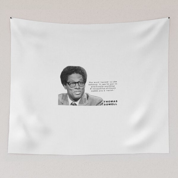 Item preview, Thomas Sowell Quote Black and White designed and sold by RandyDaytona.