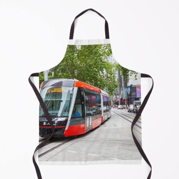 Item preview, Sydney CBD Light Rail train George street designed and sold by Martin Berry Photography.