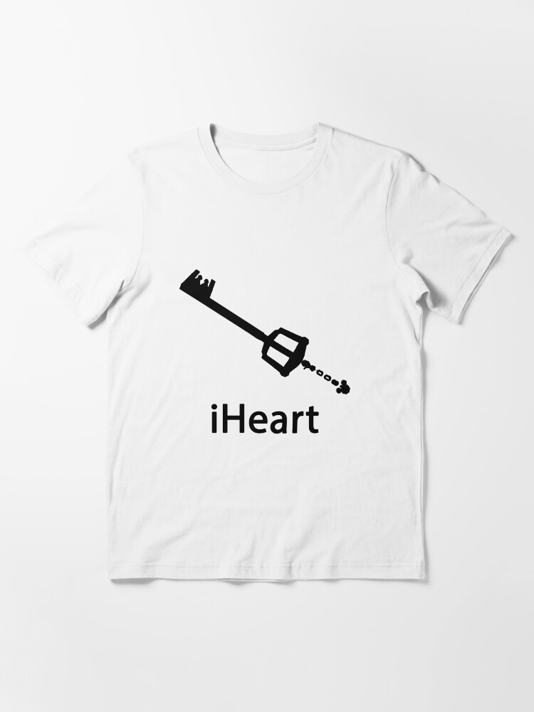 Alternate view of iHeart (Kingdom Hearts iPod Parody) Essential T-Shirt