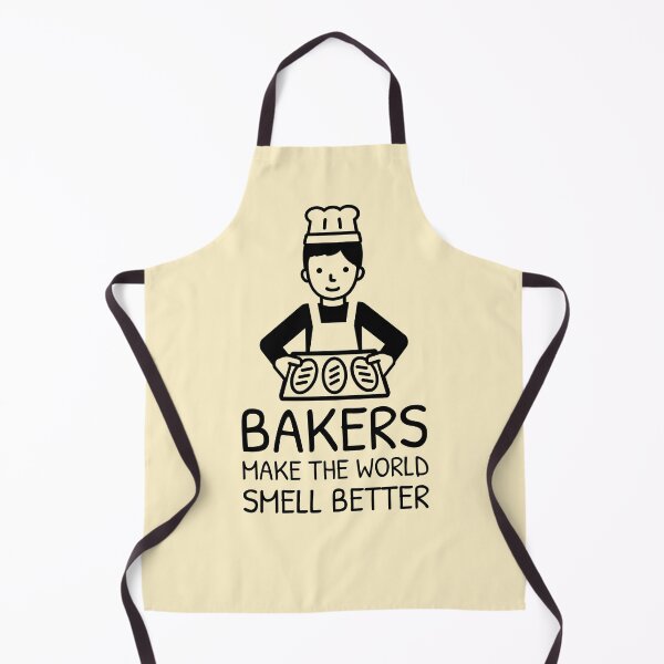 Item preview, Cute Cartoon Baker with quote for baking designed and sold by quoteology.