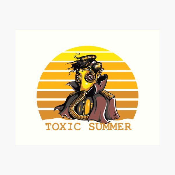 Aperçu de l'œuvre Toxic summer créée et vendue par Artem-design.