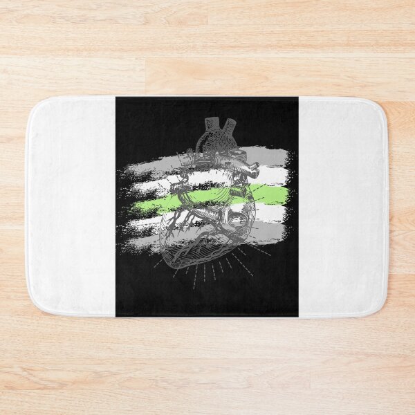 Item preview, Agender Pride Heart designed and sold by ZayZayDesigns.