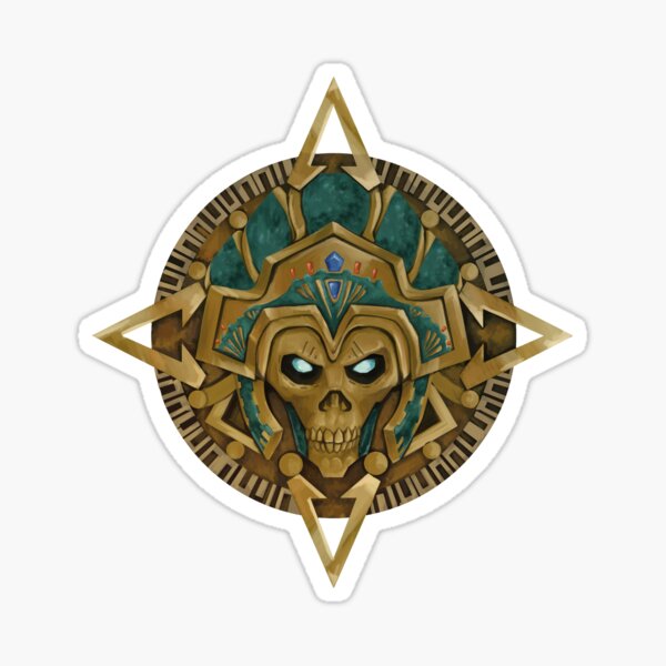 Revenant Aztec Calendar Apex Legends Sticker