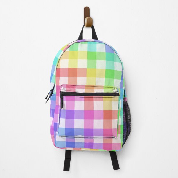 Item preview, White Rainbow Plaid designed and sold by cherubi19.