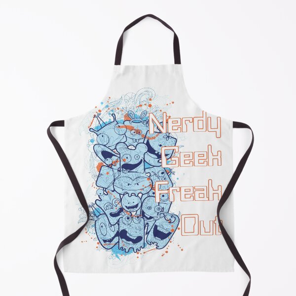 Item preview, Nerdy Geek Monster Freak Out designed and sold by Pamela Walters.