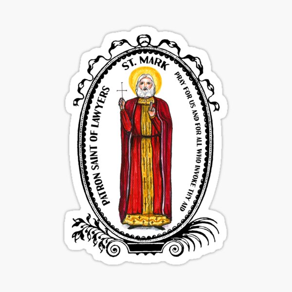 Item preview, Saint Mark Patron of Lawyers designed and sold by myaltar.