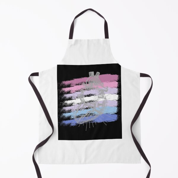 Item preview, Bigender Pride Heart designed and sold by ZayZayDesigns.