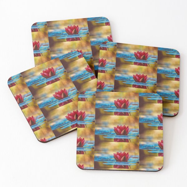 Item preview, Swimming in the pond - flowers taking a bath  designed and sold by Got-Ya-Bak.