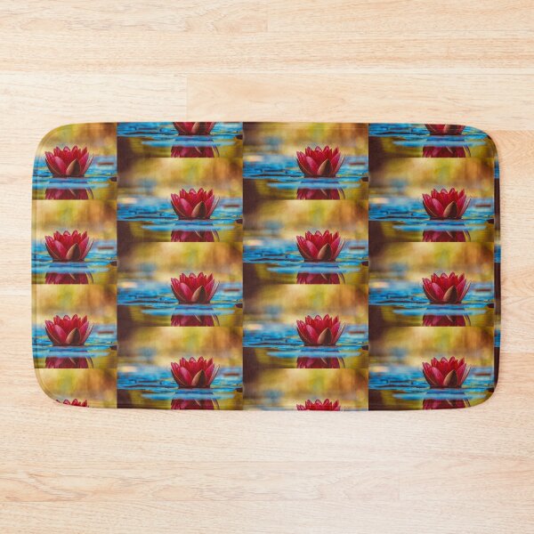 Item preview, Swimming in the pond - flowers taking a bath  designed and sold by Got-Ya-Bak.
