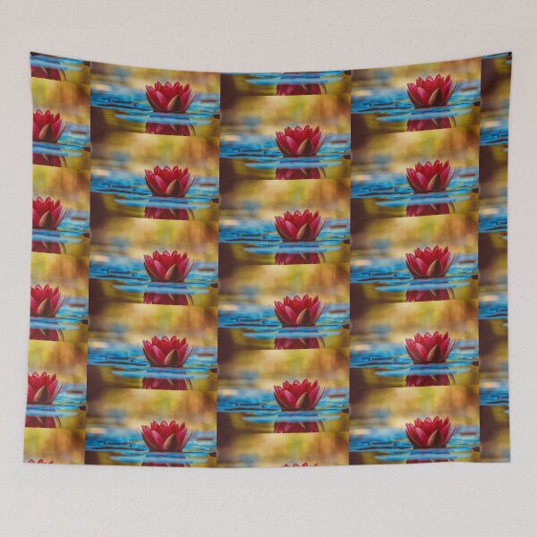 Item preview, Swimming in the pond - flowers taking a bath  designed and sold by Got-Ya-Bak.