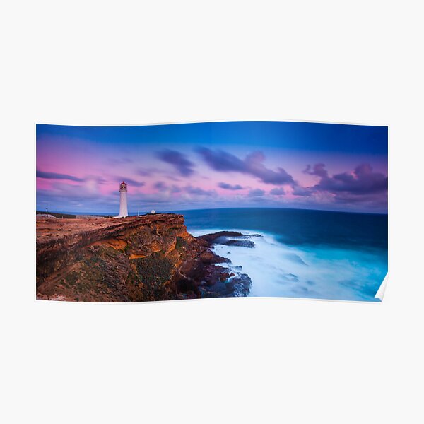 Cape Nelson Lighthouse - Dusk Poster