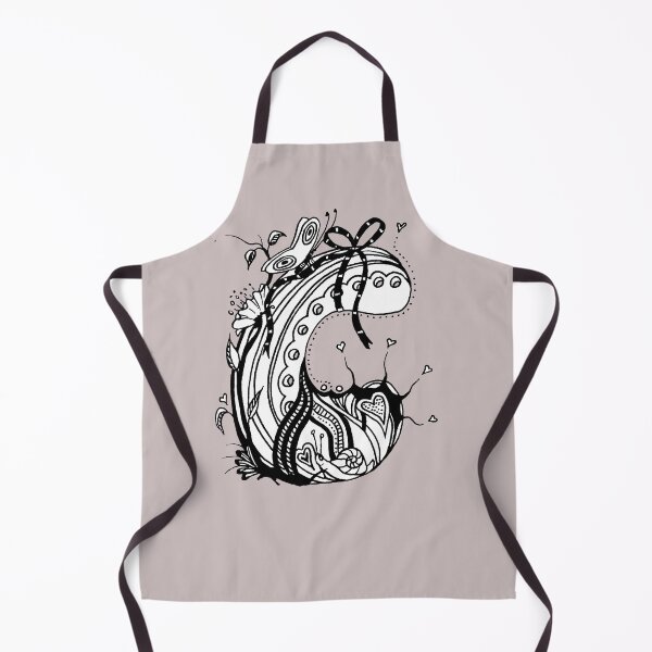 Item preview, The Letter C Alphabet Aussie Tangle in Black and White Transparent Background designed and sold by Heatherian.