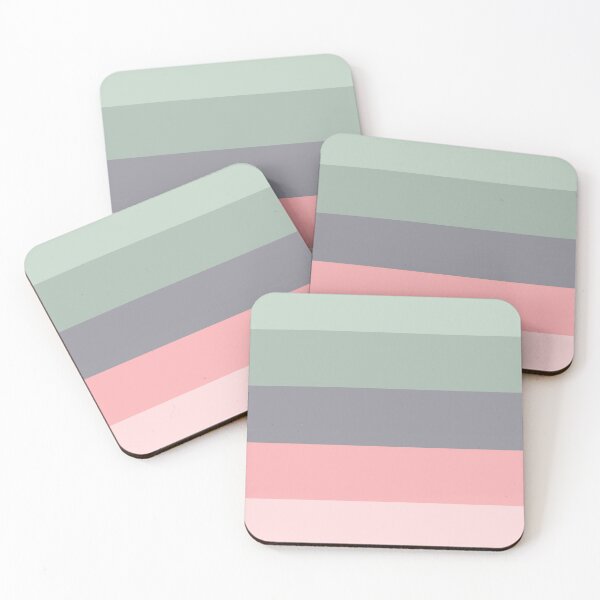 Item preview, Multicolor Cactus Aesthetic Striped designed and sold by MadeByMeera.