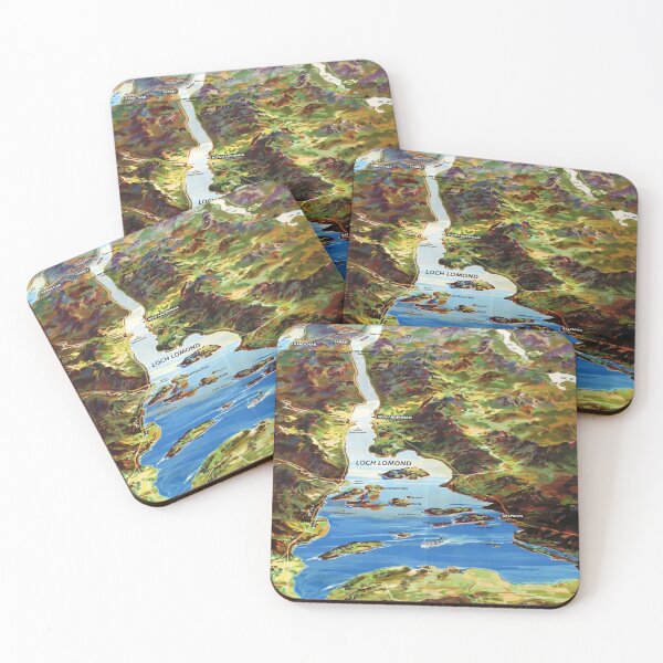 Item preview, Railway Poster Loch Lomond designed and sold by stickart-marek.
