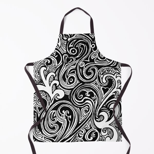 Item preview, Miniature Aussie Tangle 21 Pattern in Black designed and sold by Heatherian.