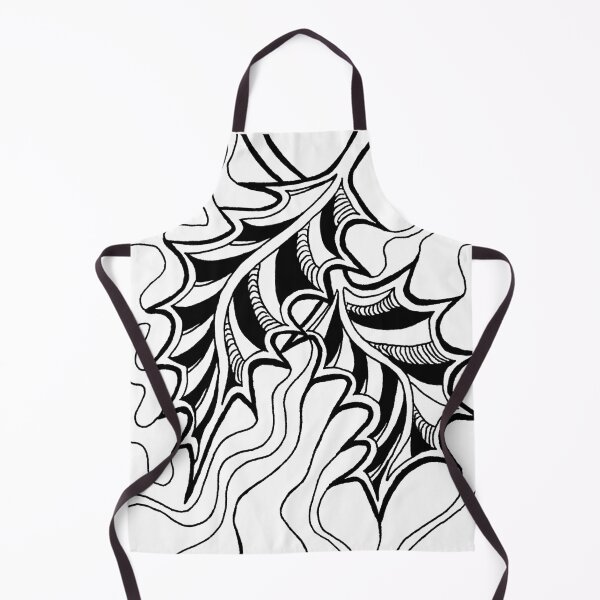 Item preview, Miniature Aussie Tangle 20 in Black with Transparent Background designed and sold by Heatherian.