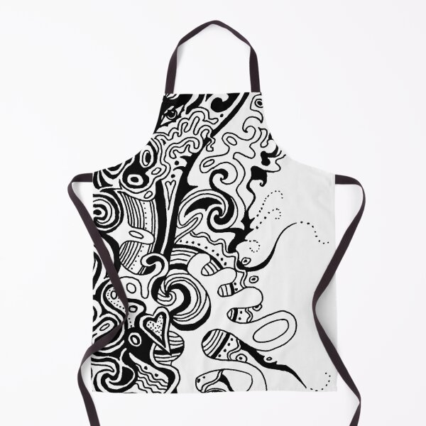 Item preview, Aussie Tangle 18 in Black with Transparent Background designed and sold by Heatherian.
