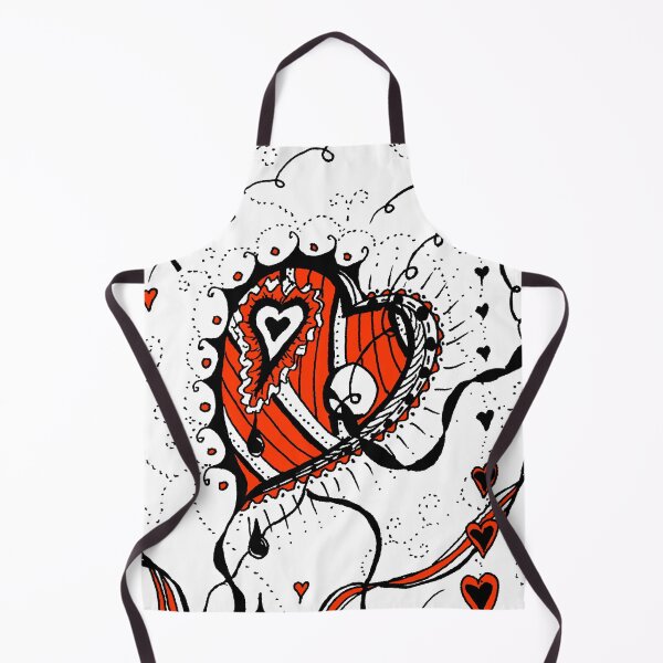 Item preview, Miniature Aussie Tangle 05 in Red White and Black designed and sold by Heatherian.