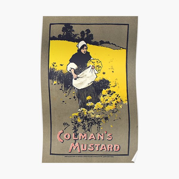 Vintage poster - Colman s Mustard - advert poster Poster
