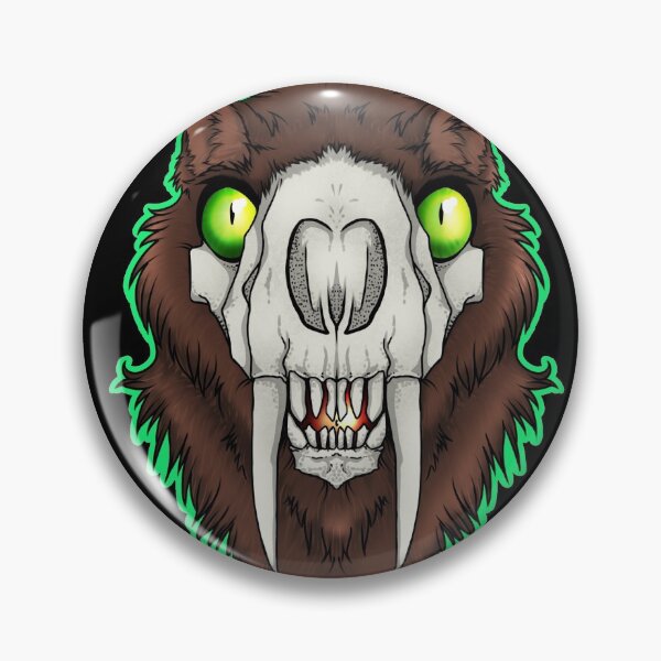 Item preview, Sabertooth Skull designed and sold by KeishaMaKainn.