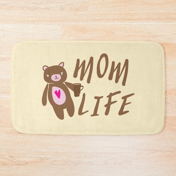Item preview, mom life with teddy bear designed and sold by jazzydevil.