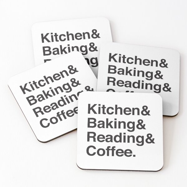 Item preview, Kitchen & Baking & Reading & Coffee designed and sold by jazzydevil.