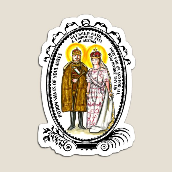Artikel-Vorschau von Seliger Karl & Kaiserin Zita von Österreich Patronin der Seelenverwandten, designt und verkauft von myaltar.