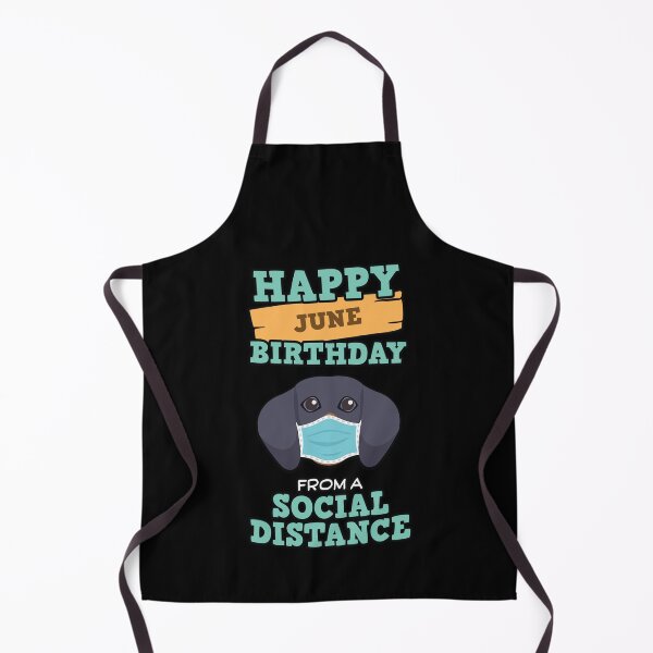 Item preview, Social Distancing Gift Happy June Birthday From A Rottweiler Social Distance designed and sold by Orange Pieces.