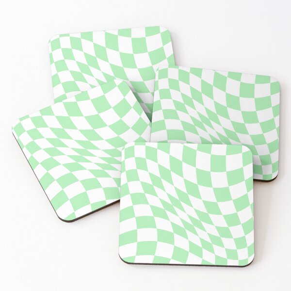 Checker Coasters (Set of 4)