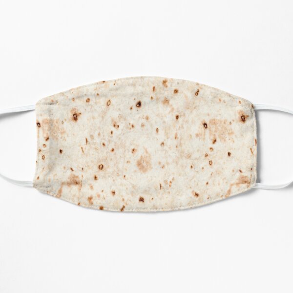Tortilla - Burrito - Wrap Flat Mask