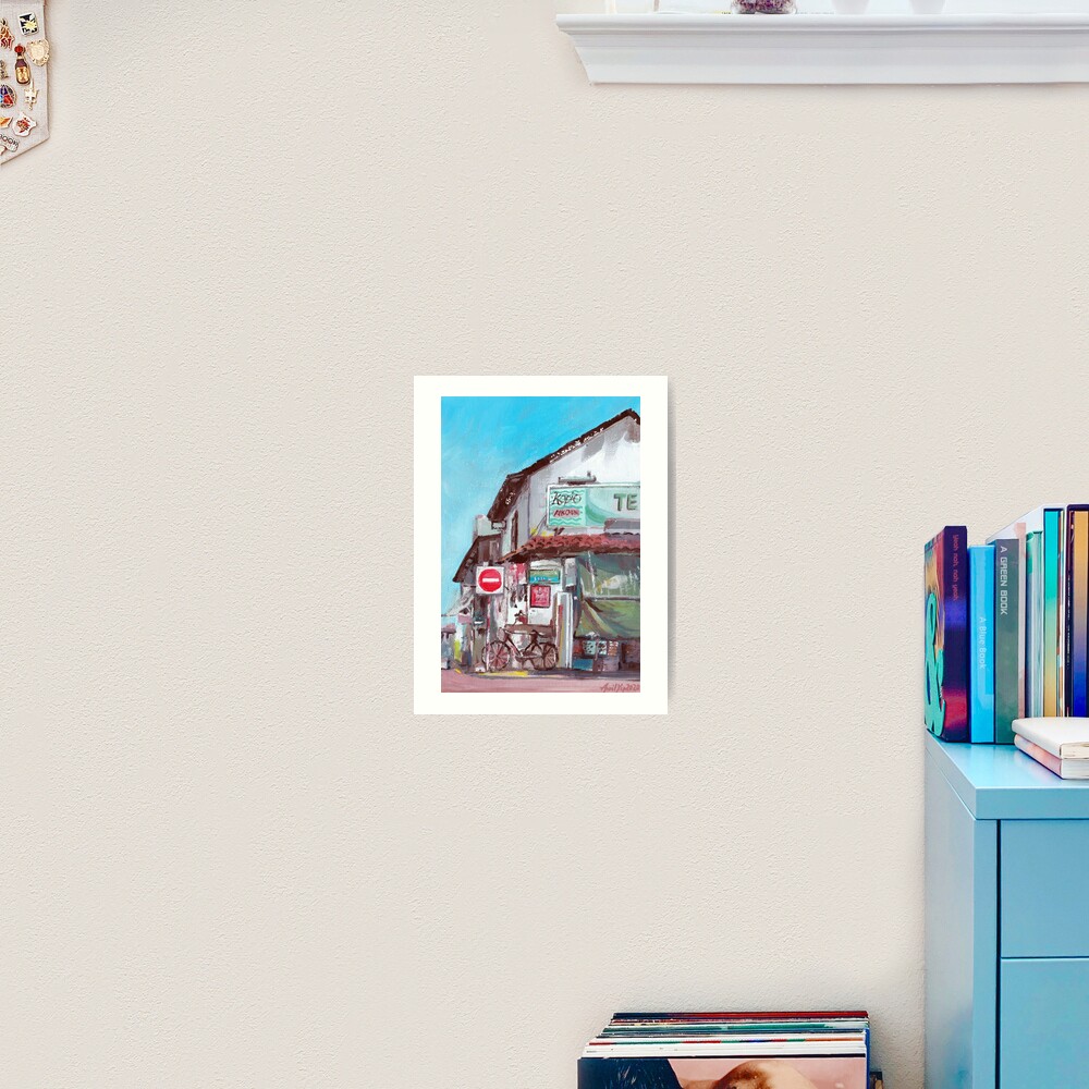 Melaka Streetscene Art Print