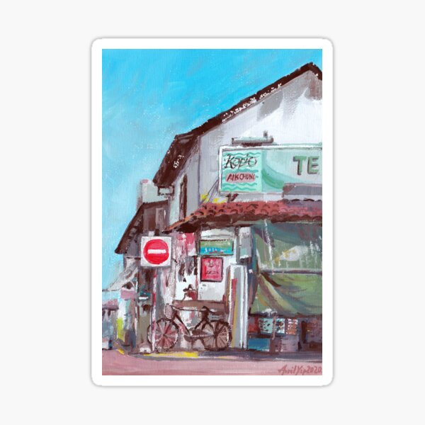 Item preview, Melaka Streetscene designed and sold by Leafbear Studio.