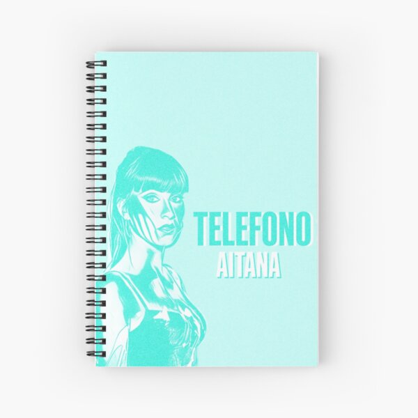 AITANA TELÉFONO Cuaderno de espiral