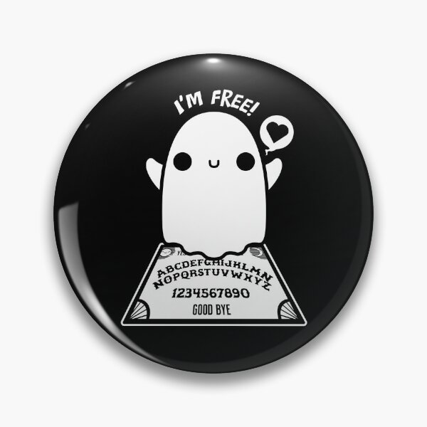 Item preview, Funny Ghost Design Summoning Spirits Halloween Ouija Board designed and sold by swiftyspade.