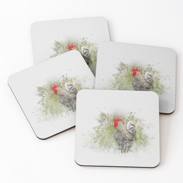 Item preview, Rocky The Rooster. Watercolour Photograph. designed and sold by Jane Stanley Photography.