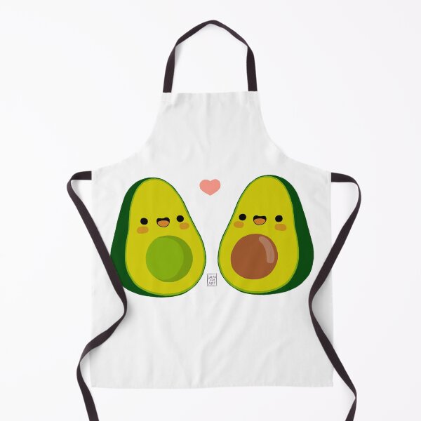 Item preview, Avocado Kawaii in love designed and sold by LauraPemArt.