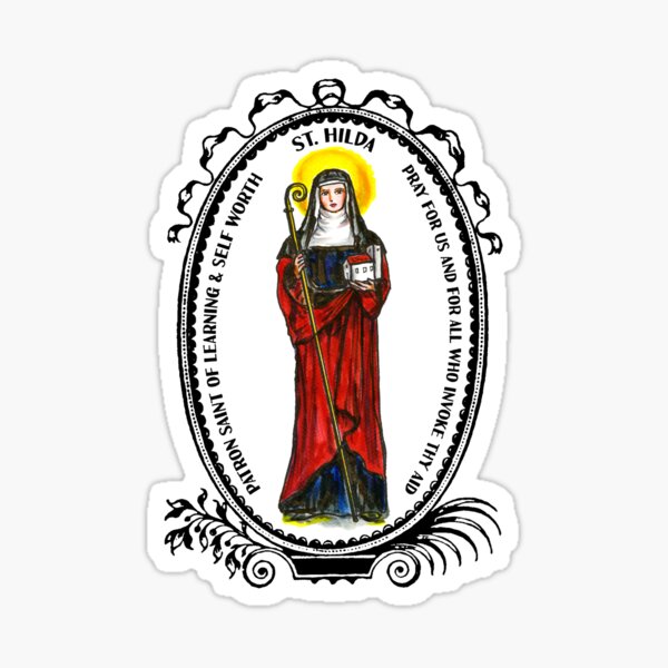 Item preview, Saint Hilda Patron of Learning & Self Worth designed and sold by myaltar.