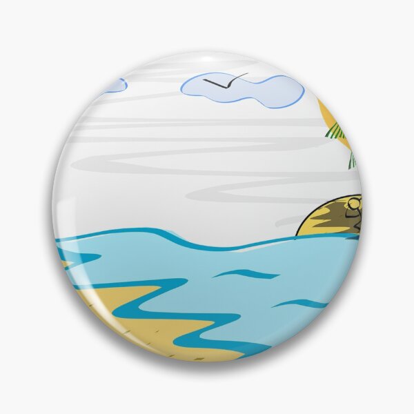 Item preview, Cartoon Beach Scene designed and sold by MoonsmileProd.