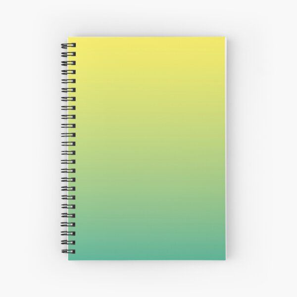Lemon Mint Spiral Notebook