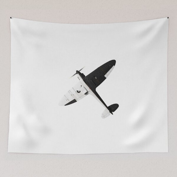 Item preview, White and night Spitfire design designed and sold by Flight Artworks.