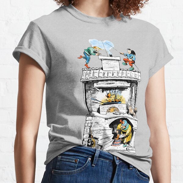 Max und Moritz stehlen Hühner Classic T-Shirt