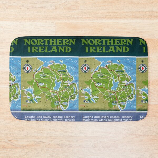 Artikelvorschau, Eisenbahn Plakat Northern Ireland entworfen und verkauft von stickart-marek.
