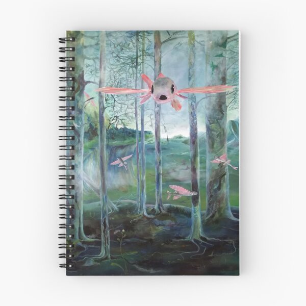 Item preview, Flying fish in the fantastic forest designed and sold by Lillian Berthel.