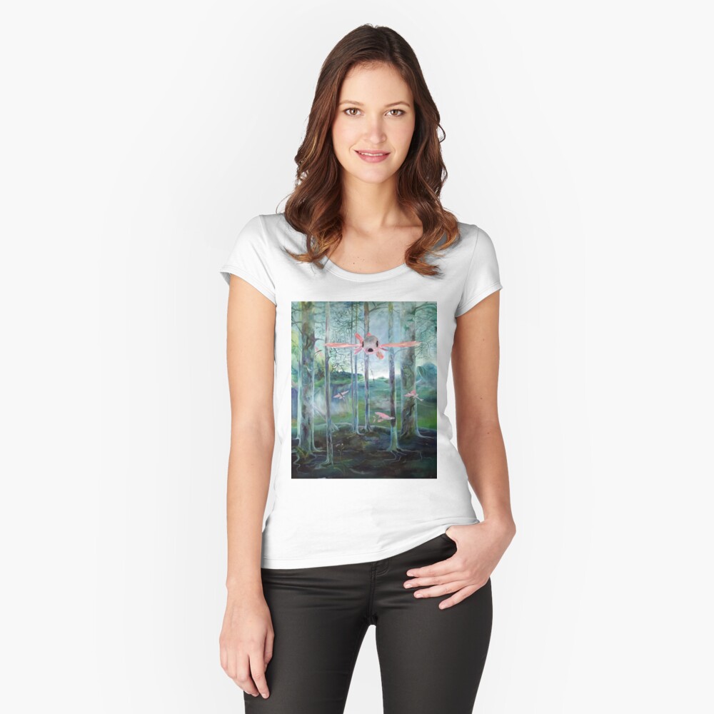 Artikel-Vorschau von Tailliertes Rundhals-Shirt, designt und verkauft von LillianBerthel.