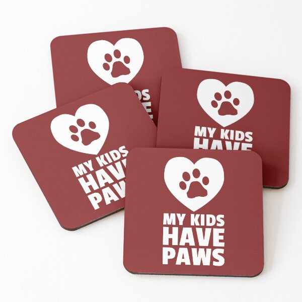 Item preview, My Kids Have Paws designed and sold by AscendMerch.