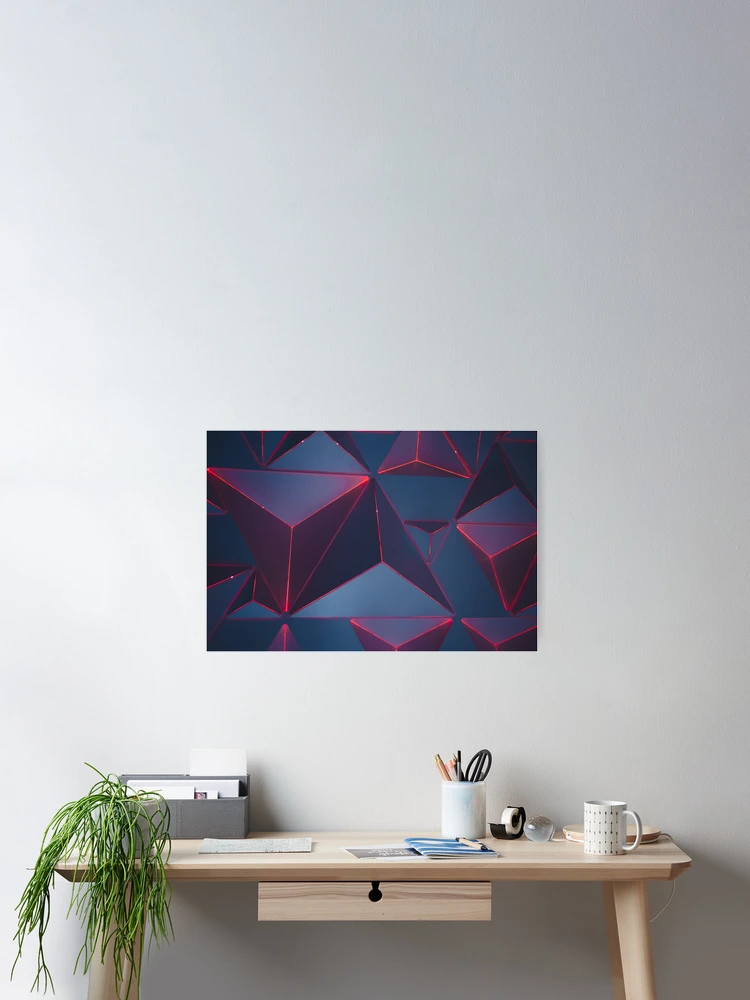 Thumbnail 2 of 3, Poster, Abstract Futuristic designed and sold by MPowerTeez.