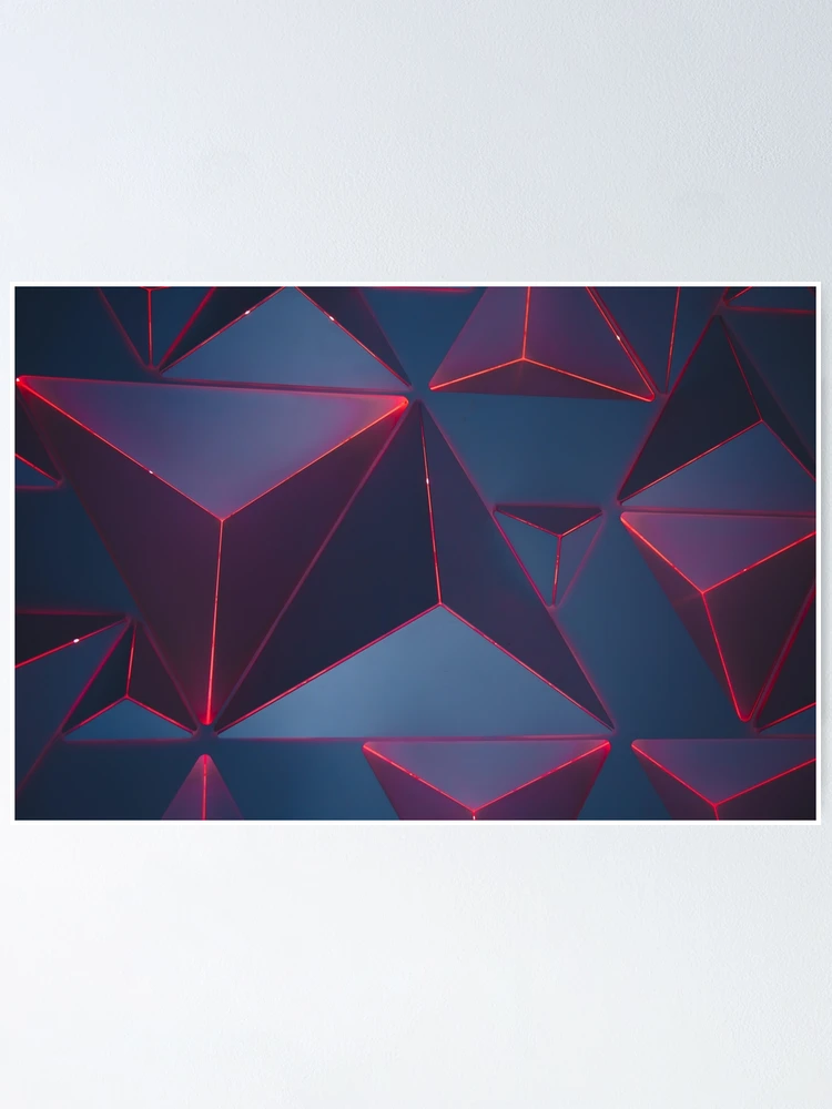 Thumbnail 1 of 3, Poster, Abstract Futuristic designed and sold by MPowerTeez.