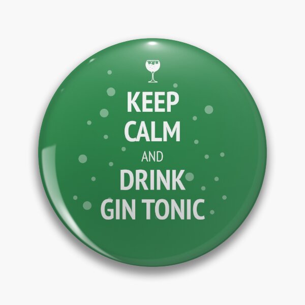 Item preview, Keep calm and drink gin tonic designed and sold by apicon.
